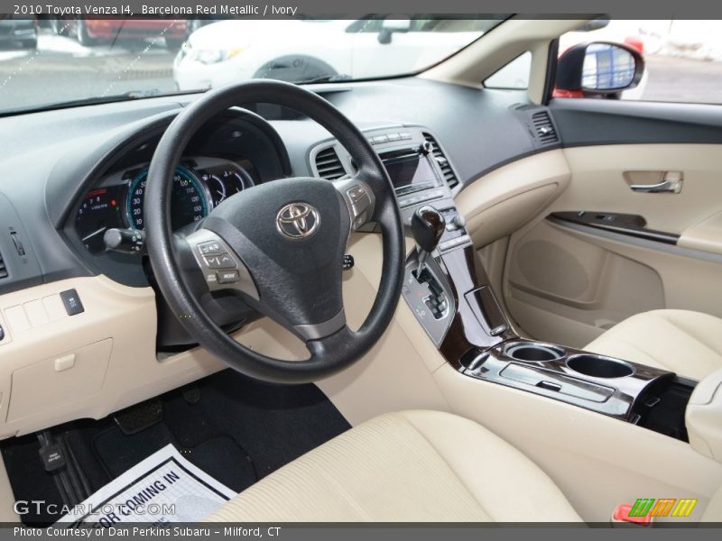 Barcelona Red Metallic / Ivory 2010 Toyota Venza I4