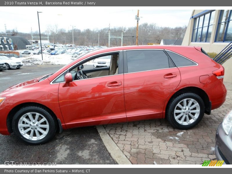 Barcelona Red Metallic / Ivory 2010 Toyota Venza I4