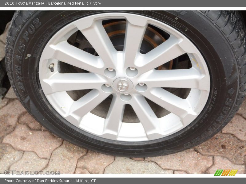Barcelona Red Metallic / Ivory 2010 Toyota Venza I4