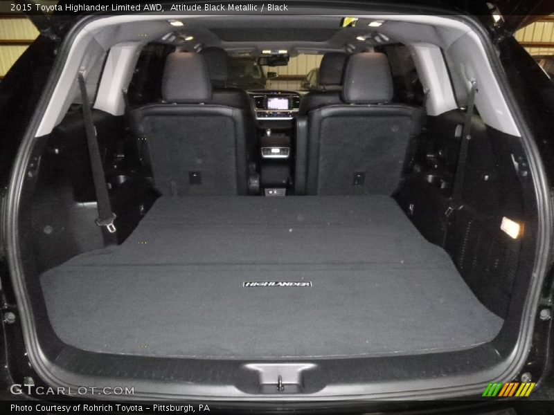 Attitude Black Metallic / Black 2015 Toyota Highlander Limited AWD