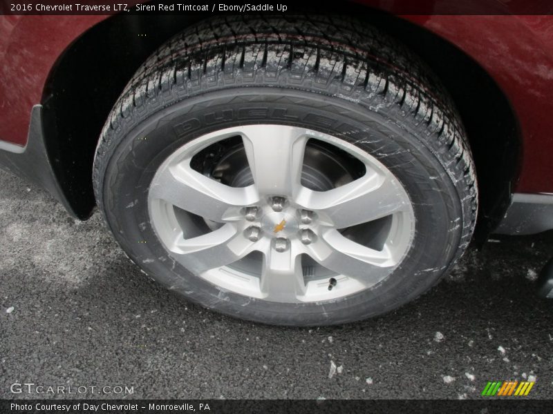 Siren Red Tintcoat / Ebony/Saddle Up 2016 Chevrolet Traverse LTZ