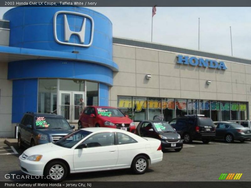 Taffeta White / Ivory 2003 Honda Civic LX Coupe