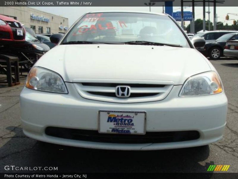 Taffeta White / Ivory 2003 Honda Civic LX Coupe