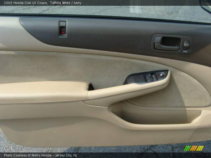 Taffeta White / Ivory 2003 Honda Civic LX Coupe