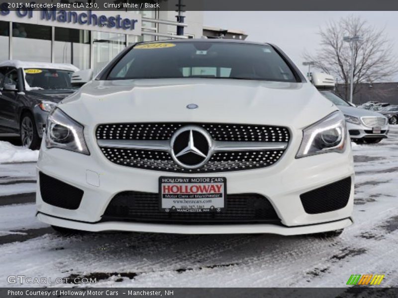 Cirrus White / Black 2015 Mercedes-Benz CLA 250