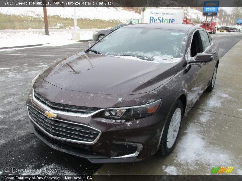 Autumn Bronze Metallic / Jet Black 2016 Chevrolet Malibu LT