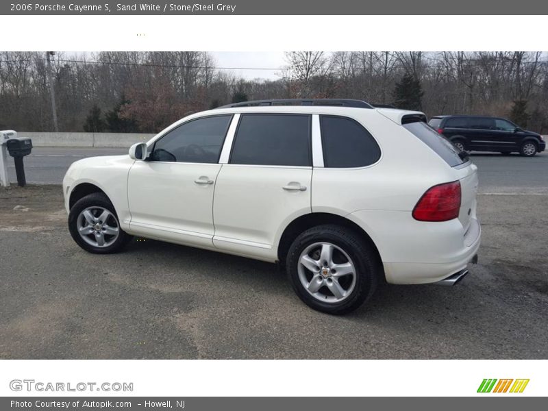 Sand White / Stone/Steel Grey 2006 Porsche Cayenne S