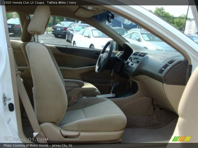 Taffeta White / Ivory 2003 Honda Civic LX Coupe