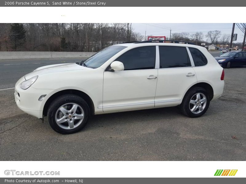 Sand White / Stone/Steel Grey 2006 Porsche Cayenne S