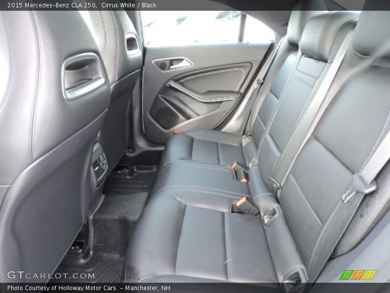 Cirrus White / Black 2015 Mercedes-Benz CLA 250