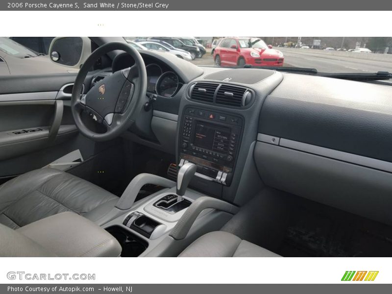 Sand White / Stone/Steel Grey 2006 Porsche Cayenne S
