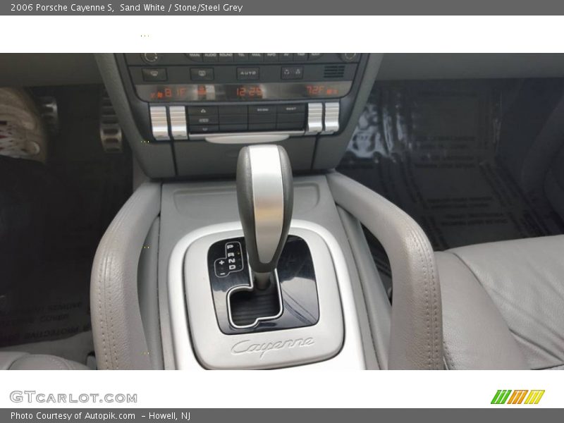 Sand White / Stone/Steel Grey 2006 Porsche Cayenne S