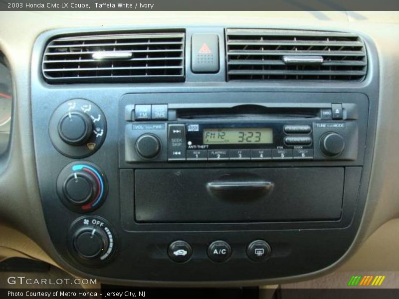 Taffeta White / Ivory 2003 Honda Civic LX Coupe