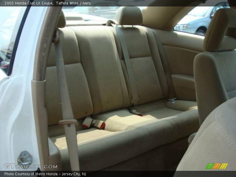 Taffeta White / Ivory 2003 Honda Civic LX Coupe