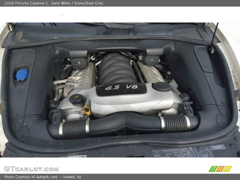 Sand White / Stone/Steel Grey 2006 Porsche Cayenne S
