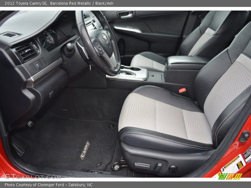 Barcelona Red Metallic / Black/Ash 2012 Toyota Camry SE
