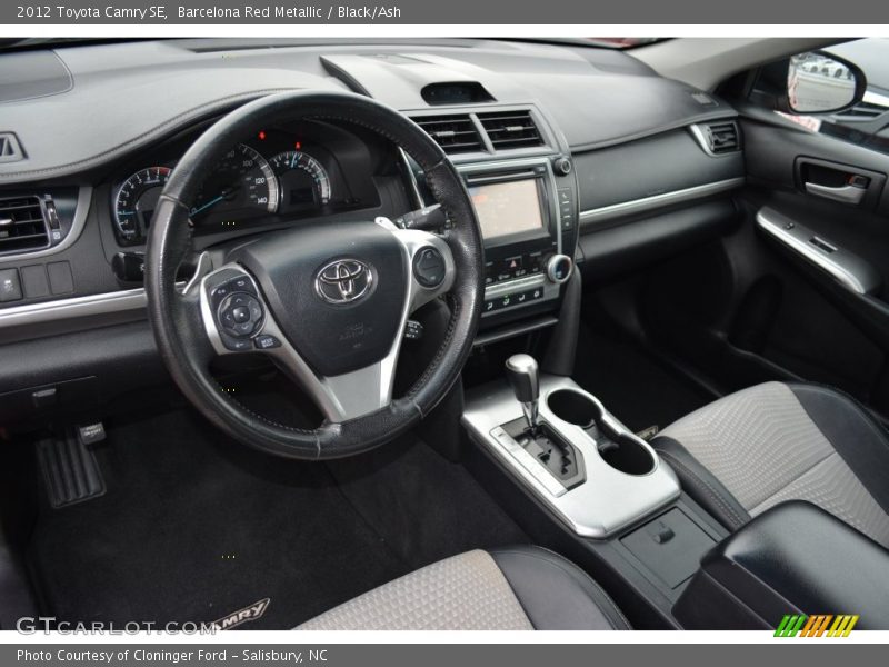 Barcelona Red Metallic / Black/Ash 2012 Toyota Camry SE