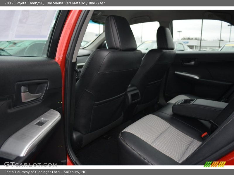 Barcelona Red Metallic / Black/Ash 2012 Toyota Camry SE