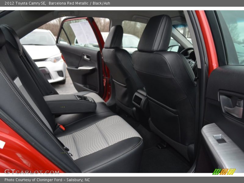 Barcelona Red Metallic / Black/Ash 2012 Toyota Camry SE