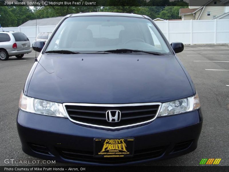 Midnight Blue Pearl / Quartz 2004 Honda Odyssey EX