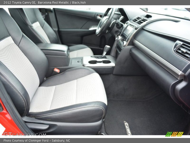 Barcelona Red Metallic / Black/Ash 2012 Toyota Camry SE