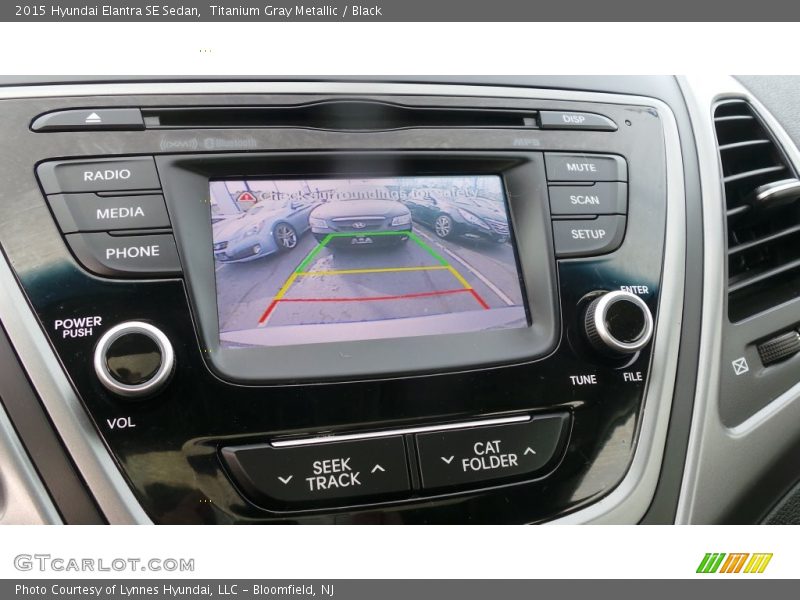 Titanium Gray Metallic / Black 2015 Hyundai Elantra SE Sedan