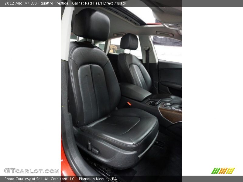 Garnet Red Pearl Effect / Black 2012 Audi A7 3.0T quattro Prestige