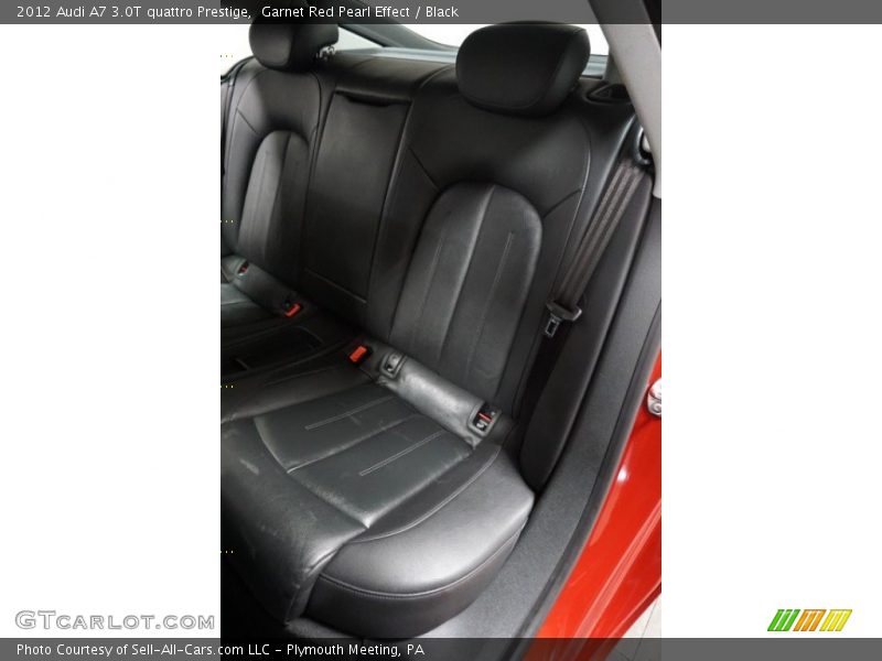 Garnet Red Pearl Effect / Black 2012 Audi A7 3.0T quattro Prestige
