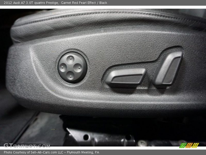 Garnet Red Pearl Effect / Black 2012 Audi A7 3.0T quattro Prestige