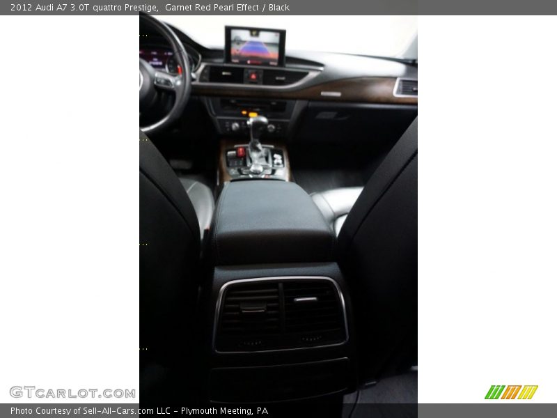 Garnet Red Pearl Effect / Black 2012 Audi A7 3.0T quattro Prestige