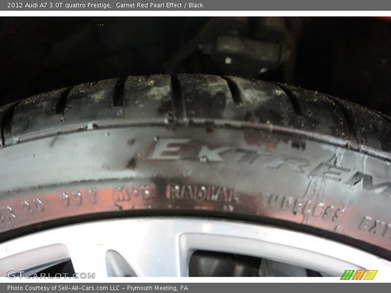 Garnet Red Pearl Effect / Black 2012 Audi A7 3.0T quattro Prestige