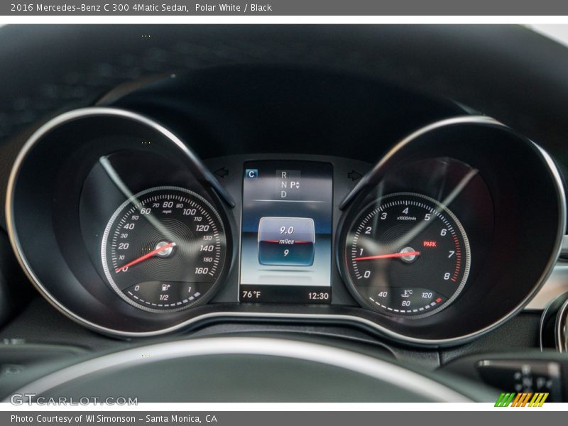 Polar White / Black 2016 Mercedes-Benz C 300 4Matic Sedan