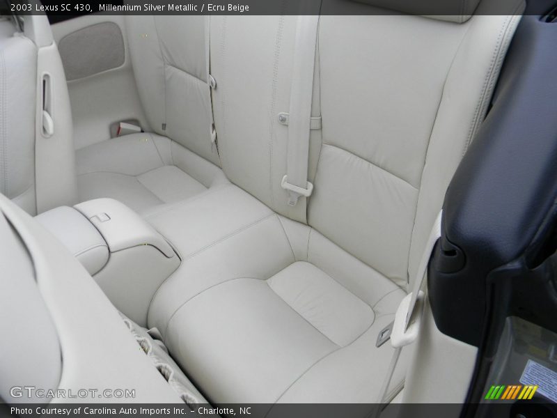 Millennium Silver Metallic / Ecru Beige 2003 Lexus SC 430