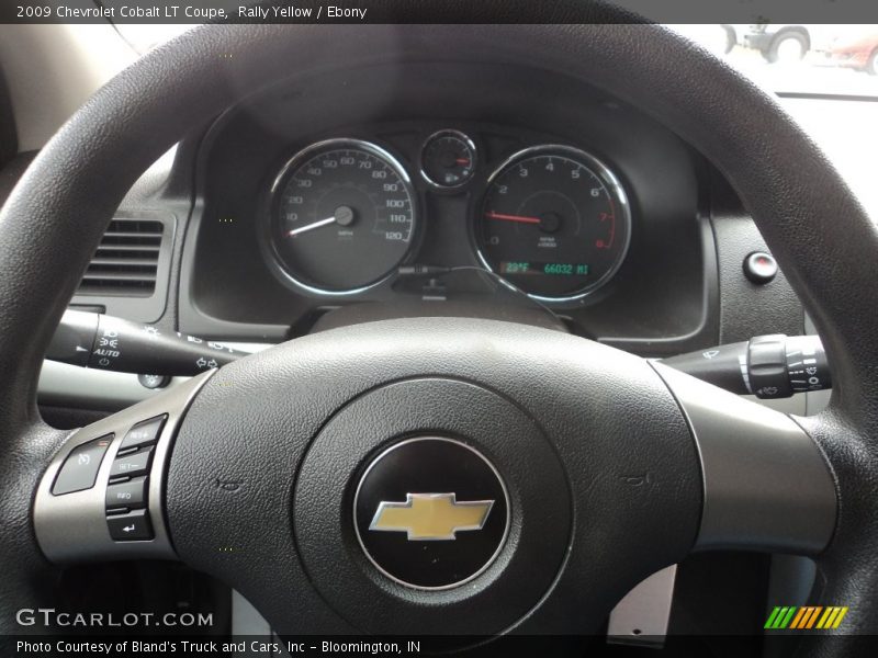 Rally Yellow / Ebony 2009 Chevrolet Cobalt LT Coupe