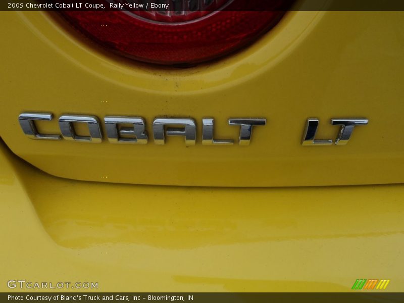Rally Yellow / Ebony 2009 Chevrolet Cobalt LT Coupe