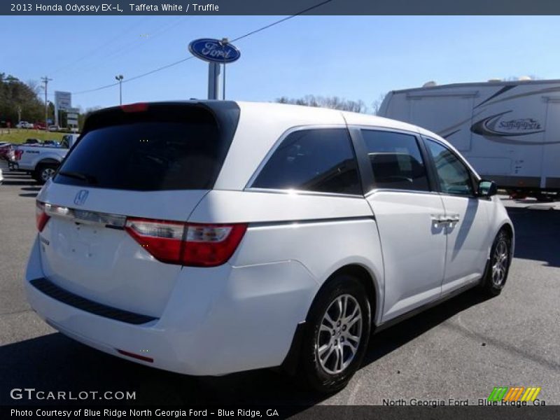 Taffeta White / Truffle 2013 Honda Odyssey EX-L