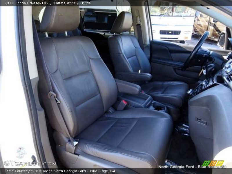 Taffeta White / Truffle 2013 Honda Odyssey EX-L