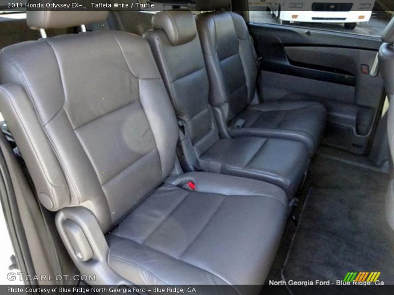 Taffeta White / Truffle 2013 Honda Odyssey EX-L