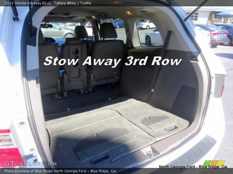 Taffeta White / Truffle 2013 Honda Odyssey EX-L