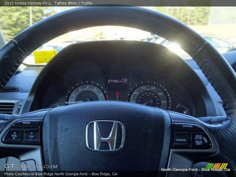 Taffeta White / Truffle 2013 Honda Odyssey EX-L