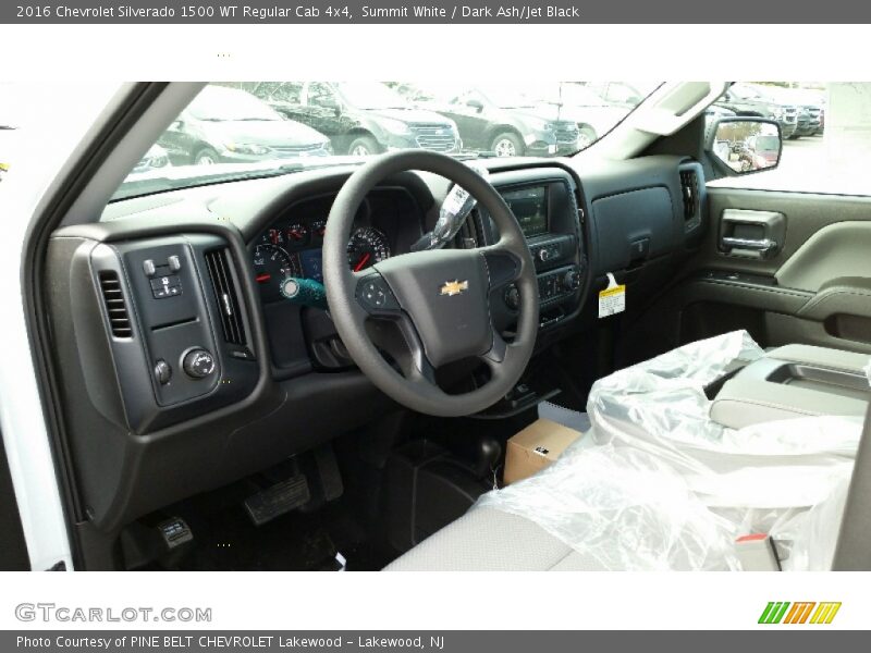 Summit White / Dark Ash/Jet Black 2016 Chevrolet Silverado 1500 WT Regular Cab 4x4
