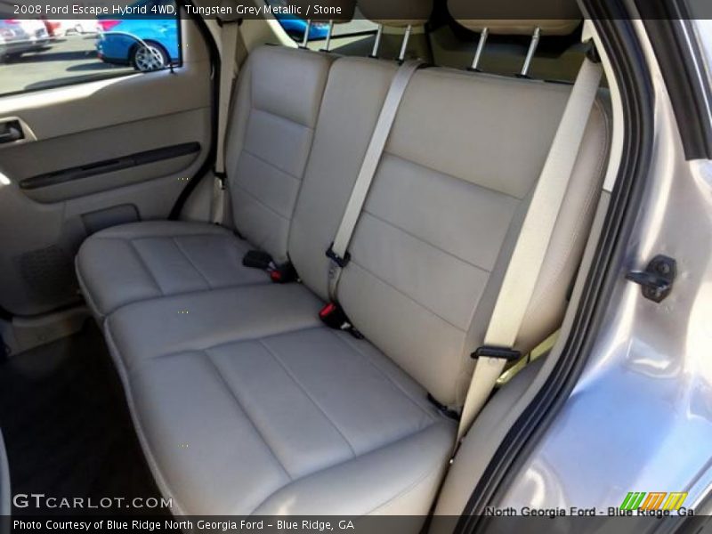 Tungsten Grey Metallic / Stone 2008 Ford Escape Hybrid 4WD