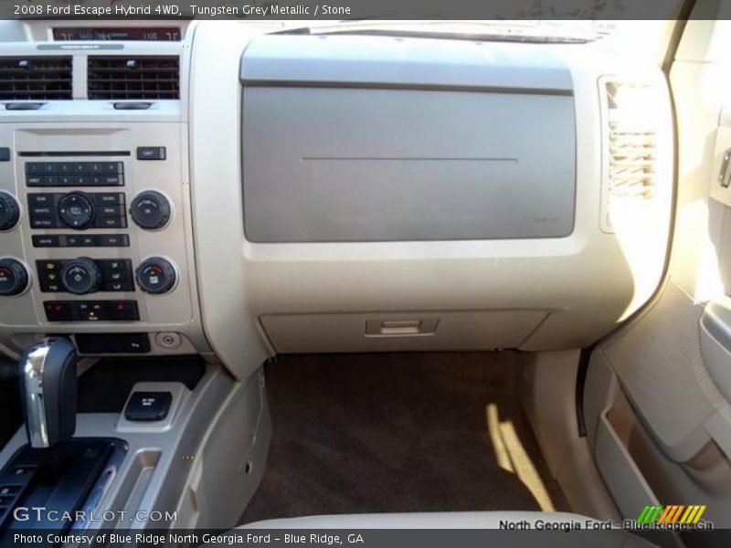 Tungsten Grey Metallic / Stone 2008 Ford Escape Hybrid 4WD