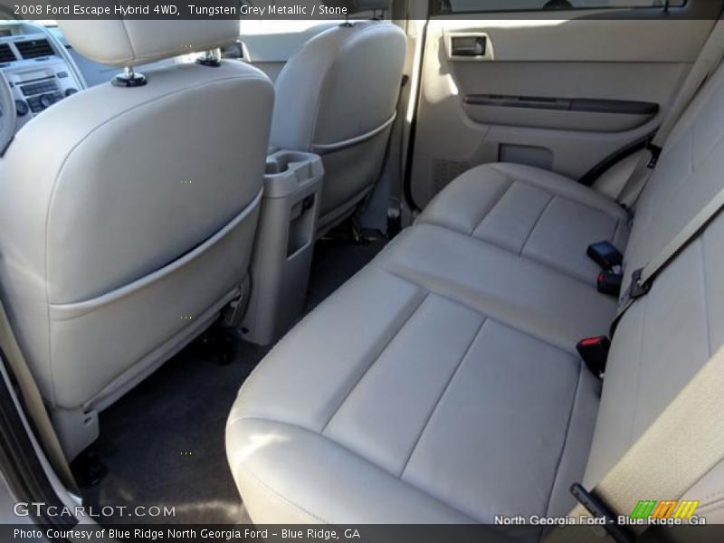 Tungsten Grey Metallic / Stone 2008 Ford Escape Hybrid 4WD