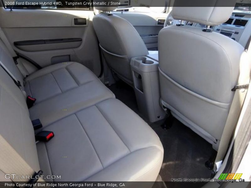 Tungsten Grey Metallic / Stone 2008 Ford Escape Hybrid 4WD