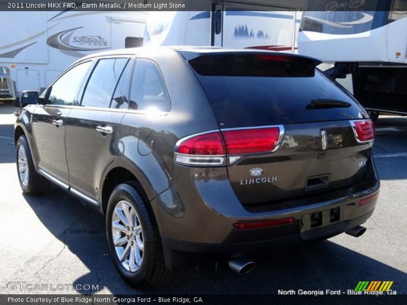 Earth Metallic / Medium Light Stone 2011 Lincoln MKX FWD