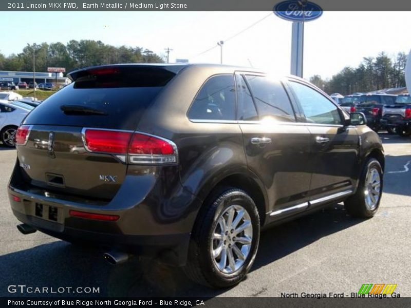 Earth Metallic / Medium Light Stone 2011 Lincoln MKX FWD