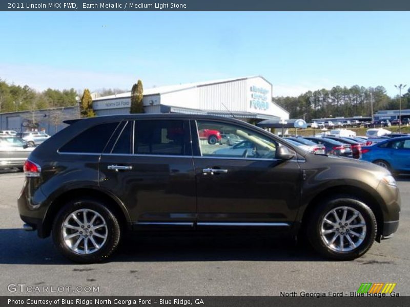 Earth Metallic / Medium Light Stone 2011 Lincoln MKX FWD