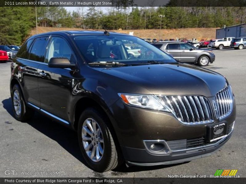 Earth Metallic / Medium Light Stone 2011 Lincoln MKX FWD
