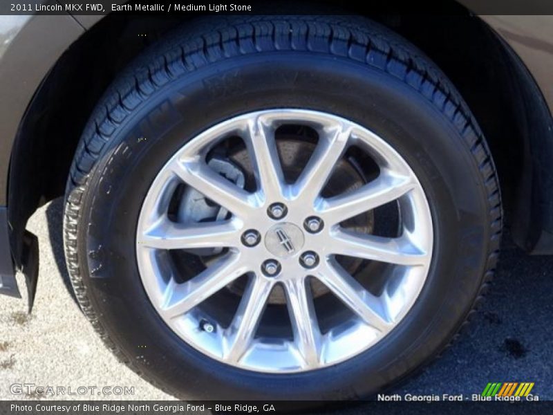 Earth Metallic / Medium Light Stone 2011 Lincoln MKX FWD